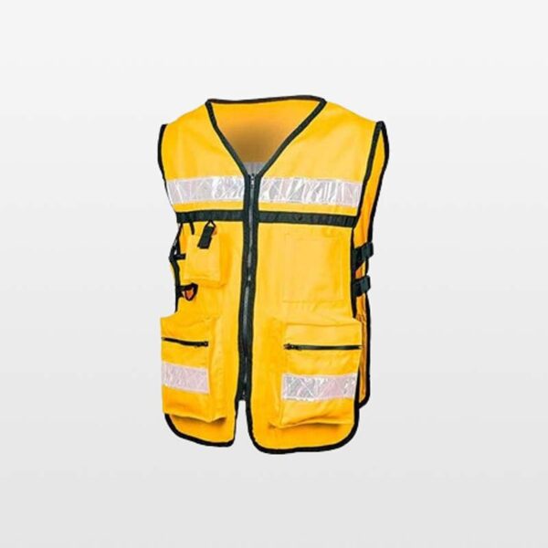 Chaleco rescatista gabardina HV