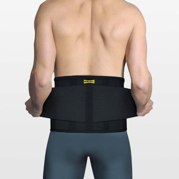 Faja soporte lumbar malla reforzada