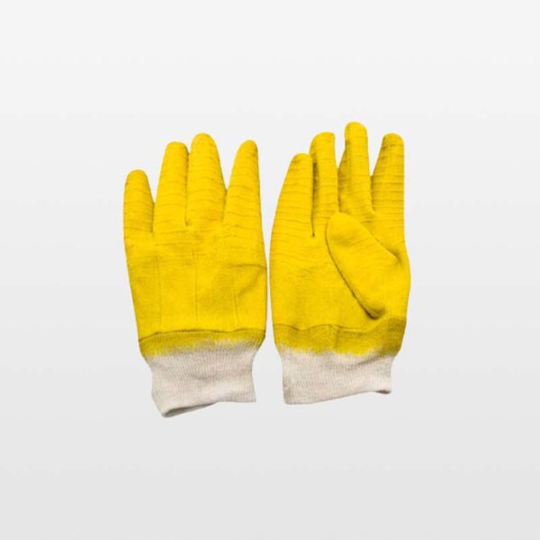 Guantes anticorte goma amarillo