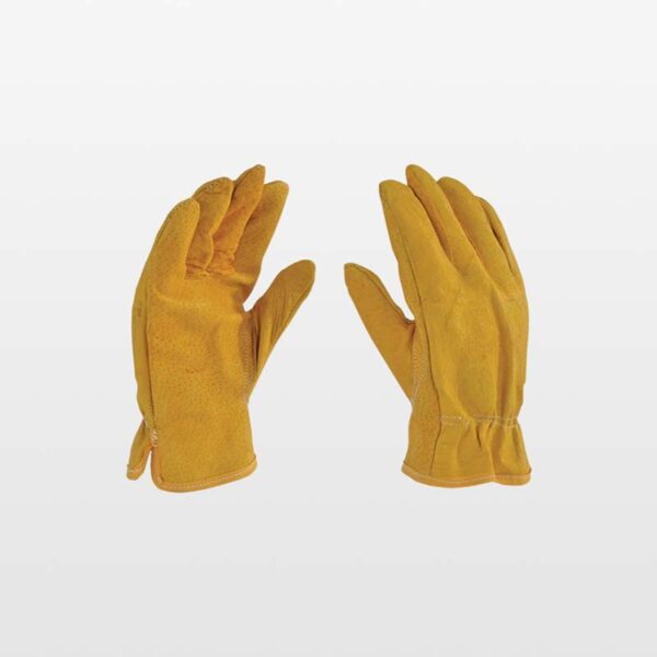 Guantes argonero piel de cerdo con el astico