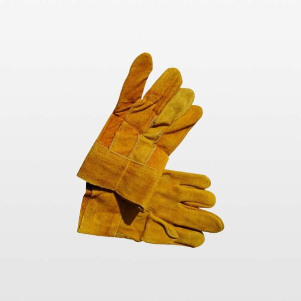 Guantes de carnaza corto