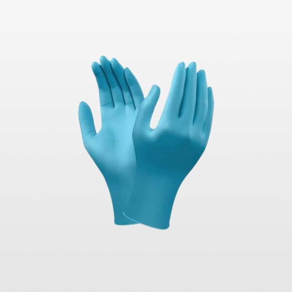 Guantes examina cien desechable nitrilo