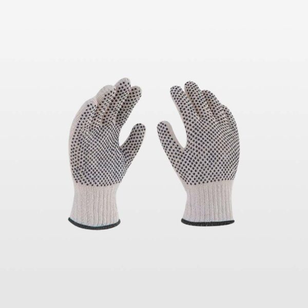 Guantes japonés algodón puntos de PVC