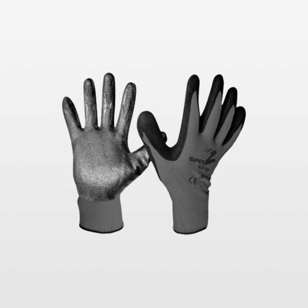 Guantes nailon gris PMA nitrilo aren neg