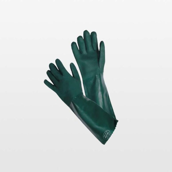 Guantes de PVC verde 18-645 GJ 10
