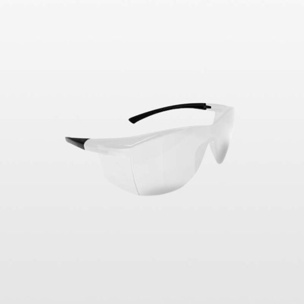 Lente paladium con armazón negro brillante MICA claro ncr