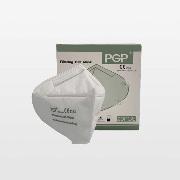Mascarilla KN95 honesty caja de 40 unidades FFP2 half