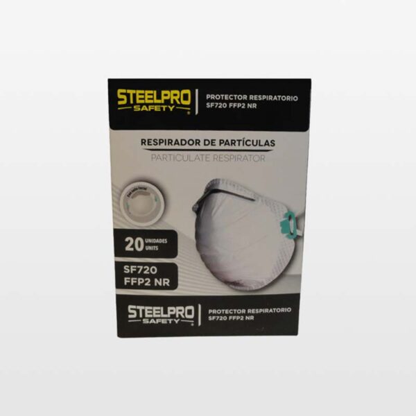 Respirador descartable steelpro N95 20 unidades